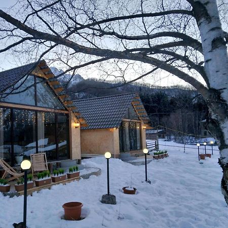 Kazbegi Cottages Qabarjina エクステリア 写真